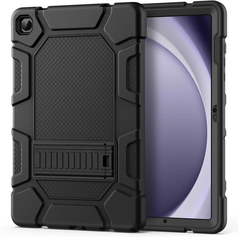 Azzsy Case for Samsung Galaxy Tab A11+/A11 Plus 11” 2026, Samsung Galaxy Tab A9+/A9 Plus 11” 2024 Model, Heavy Duty Shockproof Rugged High Impact Protective Case, Black - Image 1